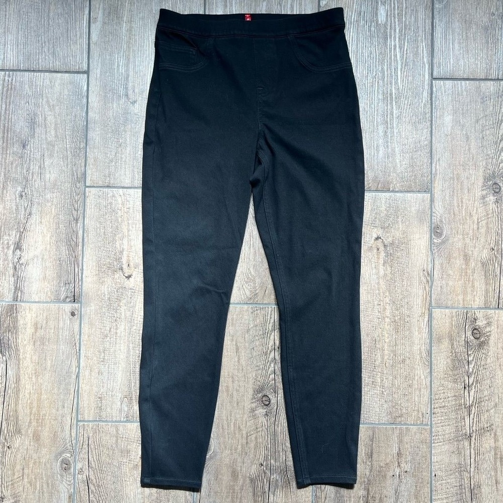 Spanx Black Ankle Jean-ish‎ Stretch leggings Women's Size Medium
